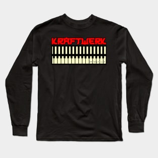 Piano japan Kraftwerk Long Sleeve T-Shirt